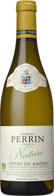 Nature Blanc, Famille Perrin, Cotes du Rhone