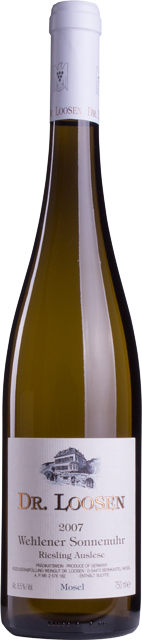 Riesling Auslese, Dr. Loosen, Wehlener Sonnenuhr