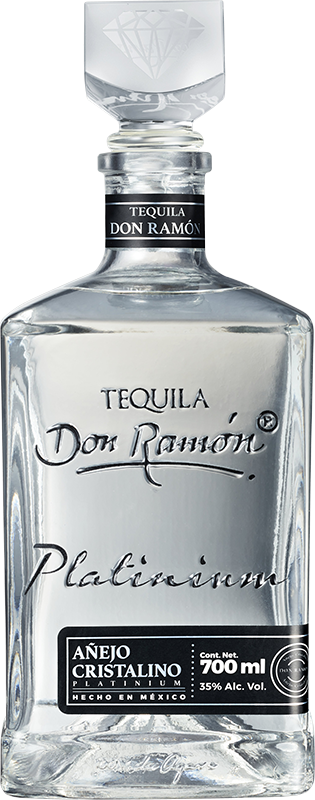 Tequila Don Ramón Añejo Cristalino Platinum