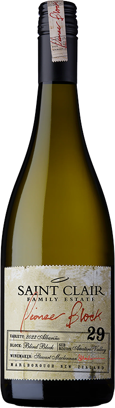 Albarino, Pioneer Block 29 Malborough, Saint Clair
