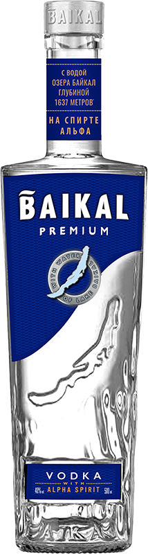 Водка Baikal on Spirit Alpha