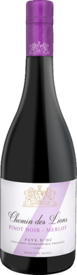 Вино - Pinot Noir-Merlot, Chemin des Lions
