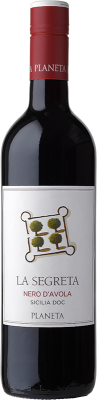 Вино - La Segreta Nero d'Avola, Planeta, Sicilia DOC