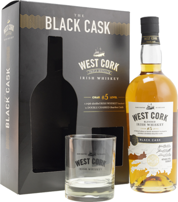 Виски - West Cork Black Cask Gift Box